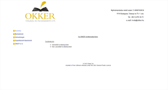 Desktop Screenshot of okker.hu